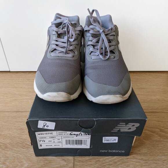 New Balance 515 Lifestyle Sneaker – Grey Silver, Women's 7.5 - Picture 7 of 12